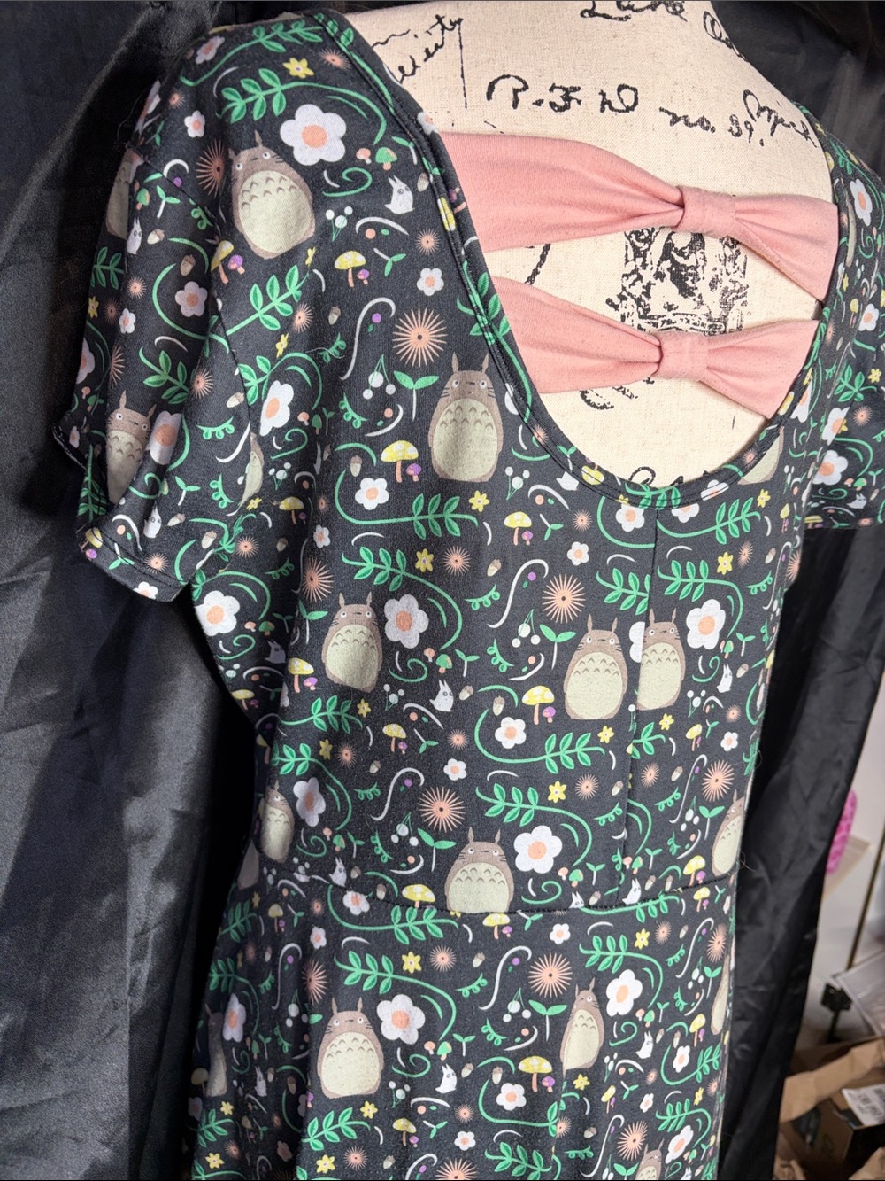 Officially Licensed Studio Ghibli My Neighbor Totoro Dress – Hot Topic – Sz 12 🖤 - Picture 2 of 7